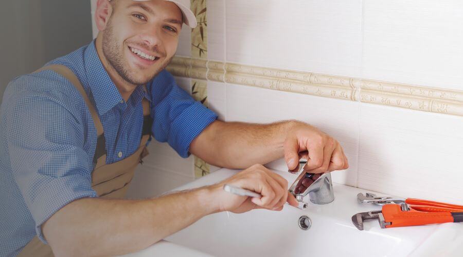 Faucet cartridge replacement in Houston, AK